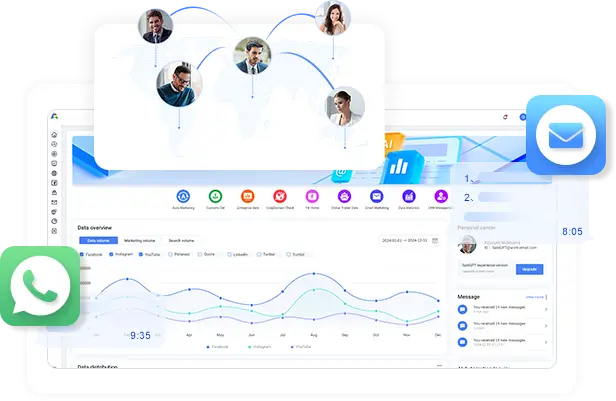 Automated Email and WhatsApp Outreach
